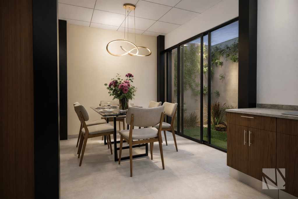 Proyecto residencial contemporáneo diseñado por Modulare Arquitectos en El Salvador, con arquitectura moderna, interiores minimalistas y espacios funcionales integrados.