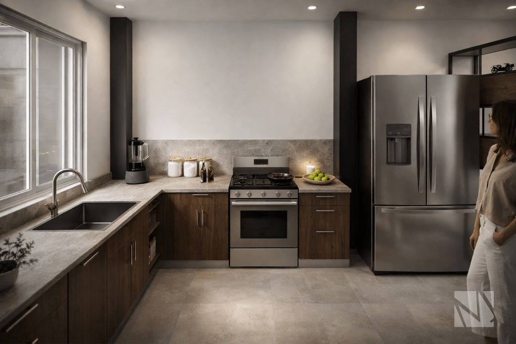 Proyecto residencial contemporáneo diseñado por Modulare Arquitectos en El Salvador, con arquitectura moderna, interiores minimalistas y espacios funcionales integrados.